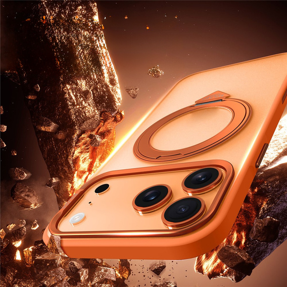 SULADA Magnetic Matte – etui z MagSafe z podstawką do iPhone 17 Pro Max