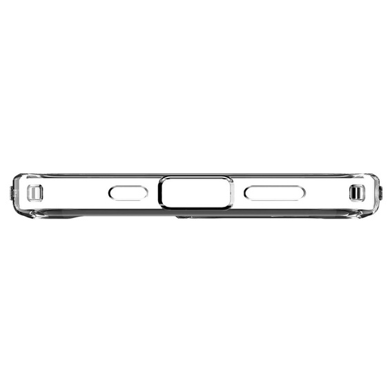 Etui Spigen do iPhone 16E, Ultra Hybrid, przezroczyste + Szkło Hartowane 9H