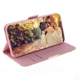 Etui z klapką do Xiaomi Redmi Note 9S / 9 Pro / 9 Pro Max, Wallet, Magnolia Flowers szare