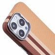 Etui do iPhone 16 Pro, Carbon Fiber MagSafe, żółte