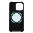 Etui do iPhone 14 Pro Max, Heavy Duty MagSafe, zielone