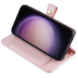 Etui z klapką do Samsung Galaxy A54 5G, Wallet Zipper Pocket, różowe