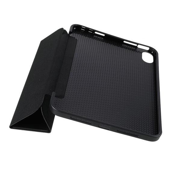 Etui do iPad mini 8.3" 2021 (6 gen.) / iPad mini 8.3" 2024 (7 gen.), z klapką, Czarne 