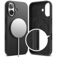 Etui Ringke do iPhone 17, Silicone MagSafe, Black