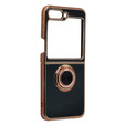 Etui do Samsung Galaxy Z Flip 5 5G, Electro Ring, czarne