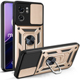 Etui pancerne do Motorola Edge 40, CamShield Slide, złote