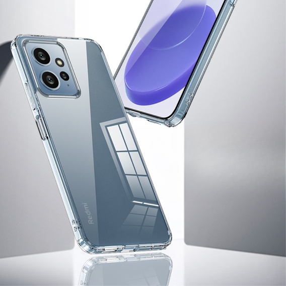 Etui do Xiaomi Redmi Note 12 4G, Fusion Hybrid, przezroczyste