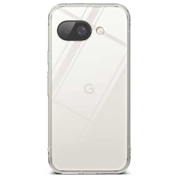 Etui Ringke Fusion do Google Pixel 9A, Clear + Szkło Hartowane 9H