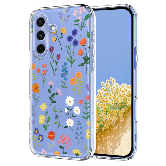 Etui do Samsung Galaxy S25 FE – kwiaty, wielokolorowe