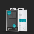 Etui do Samsung Galaxy S24 Ultra, pancerne Nillkin, CamShield Pro, Czarne