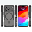 Etui do iPhone 17 Pro Max, do MagSafe, pancerne,  czarne