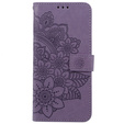 Etui z klapką do Realme 11 Pro 5G / Pro+ 5G, Mandala, fioletowe