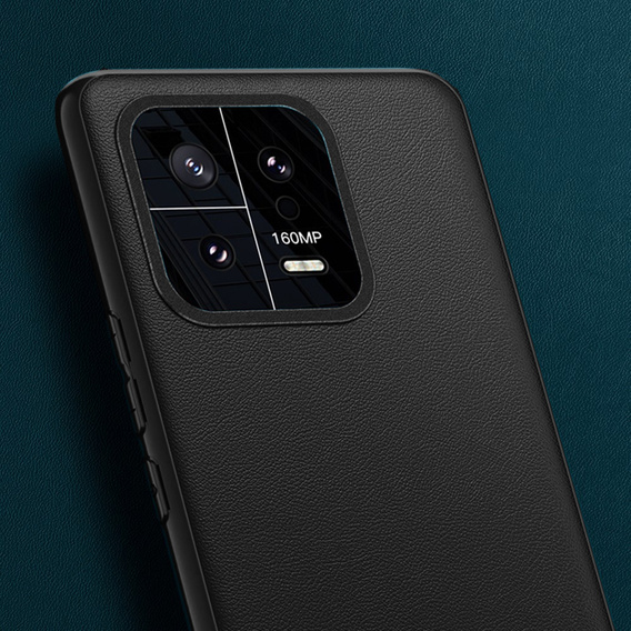 Etui skórzane do Xiaomi 13, leather hybrid, czarne