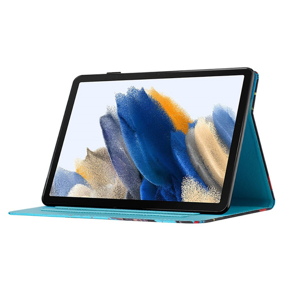 Etui do Samsung Galaxy Tab A9 X110 / X115, corgi dog
