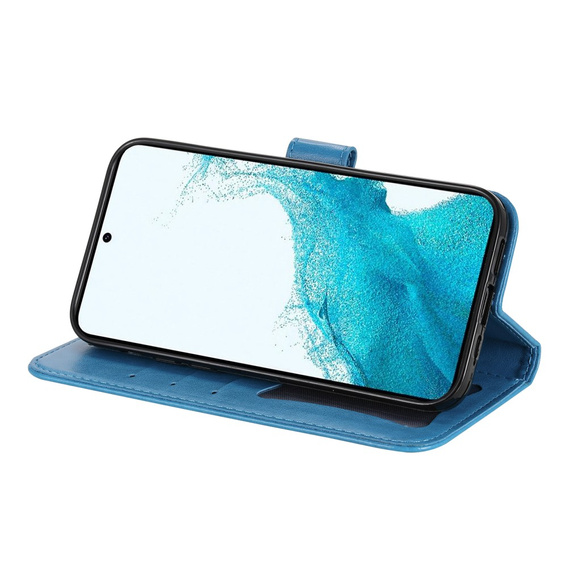 Etui z klapką do Samsung Galaxy A54 5G, Mandala, niebieskie