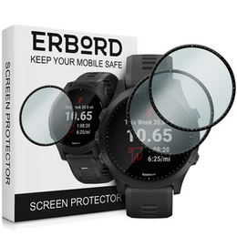 2x Szkło Hybrydowe ERBORD do Garmin Forerunner 945
