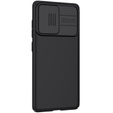 Etui do Samsung Galaxy S20 FE, pancerne Nillkin, CamShield Pro, czarne