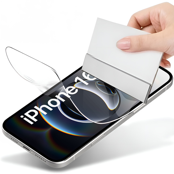 2x Folia Hydrożelowa ERBORD do iPhone 13 / 13 Pro / 14 / 16e – lekka ochrona ekranu bez komplikacji