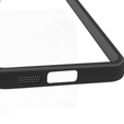 Etui do Samsung Galaxy S24+ Plus, Fusion Hybrid, z ochroną aparatu, przezroczyste / czarne