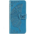 Etui z klapką do Realme Note 50, Butterfly, niebieskie