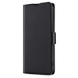Etui z klapką do Motorola Edge 30 Neo 5G, Wallet Thin Magnet, czarne
