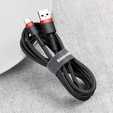 Baseus Cafule USB-A do USB-C 0,5 m – szybki i wytrzymały kabel 3A