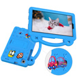 Etui do Samsung Galaxy Tab A7 Lite 8.7 T220/T225, Cute Patterns, z podstawką, Niebieskie