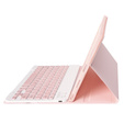 Etui z klawiaturą do iPad 11" 2025 A16 (11 gen.) / iPad 10.9" 2022 (10 gen.), Pen Slot, różowe rose gold