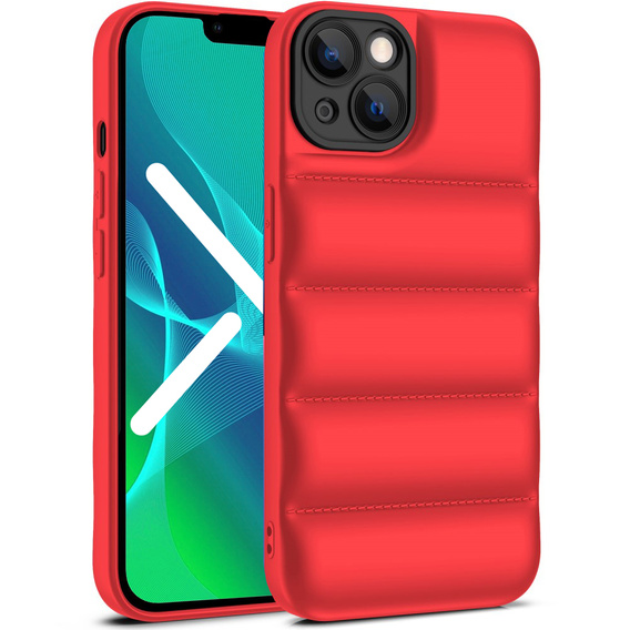 Etui Puffer Case do iPhone 12, Red