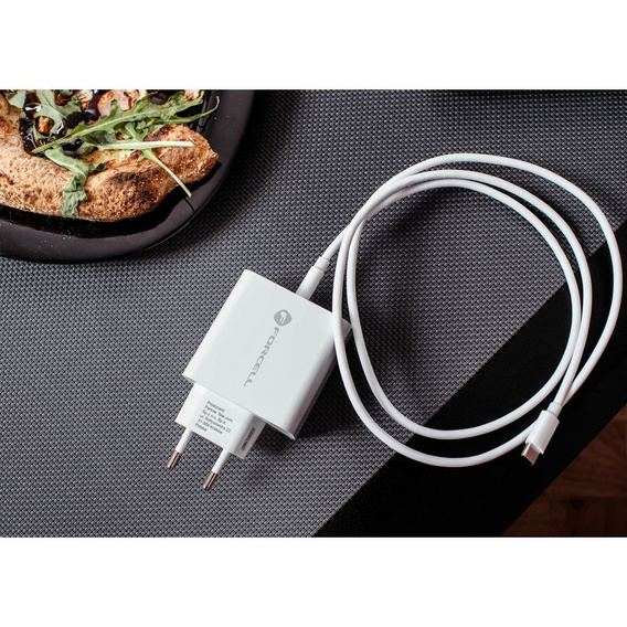 Ładowarka sieciowa Forcell F-Energy 45W USB-C PD QC4.0 – szybkie i bezpieczne ładowanie