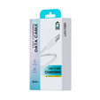 BENKS Kabel Type-C do Lightning 27W / 3A 100cm, biały