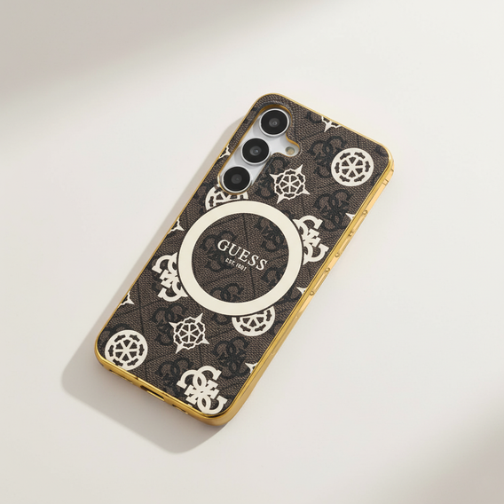 Etui GUESS Magnetic IML Peony do Samsung Galaxy S25