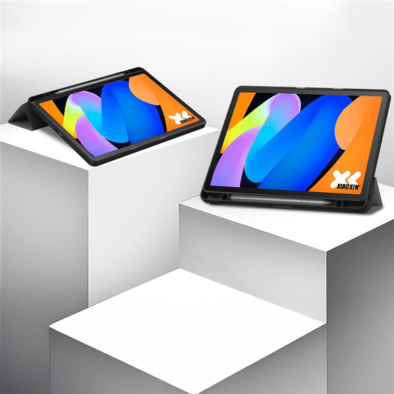Etui do Lenovo Idea Tab 11" 2025 TB336FU TB336ZU, podstawka, Smartcase z miejscem na rysik, szare