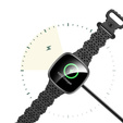 Ładowarka do Fitbit Versa 3/4 / Sense 1/2, Czarna