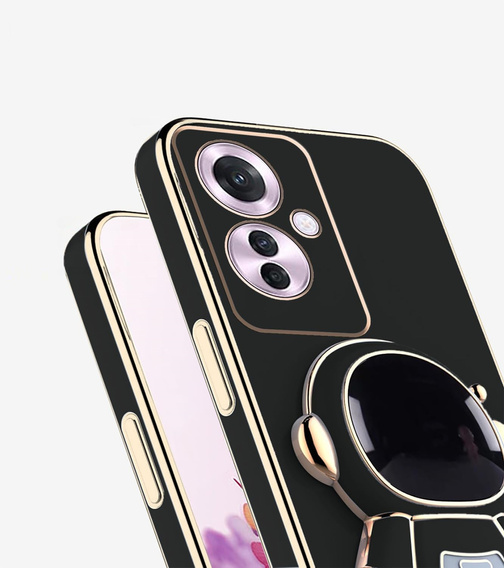 Etui do Oppo Reno 11F 5G, Astronaut, czarne
