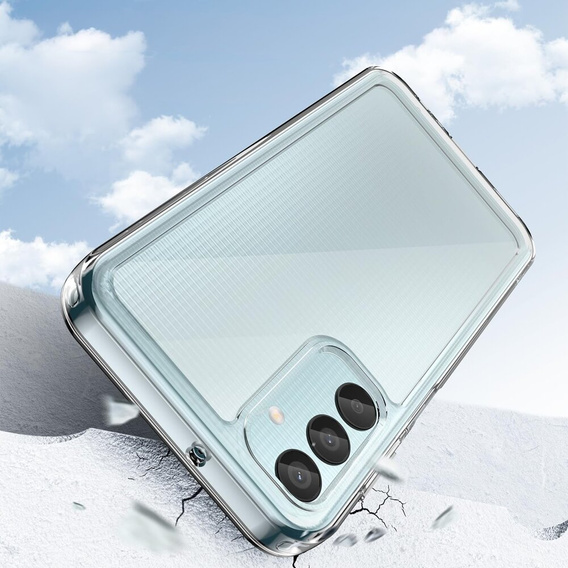 Etui do Samsung Galaxy M15 5G, Fusion Hybrid, przezroczyste / czarne