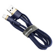 Baseus Cafule – kabel USB-A do Lightning 1 m 2,4A złoto-niebieski