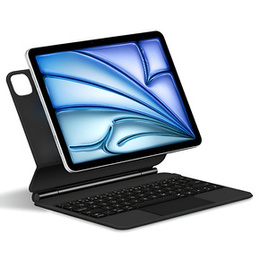 Etui z klawiaturą do iPad Air 13" 2025/2024 (7/6 gen.), Magnetic Keyboard Touchpad, czarne