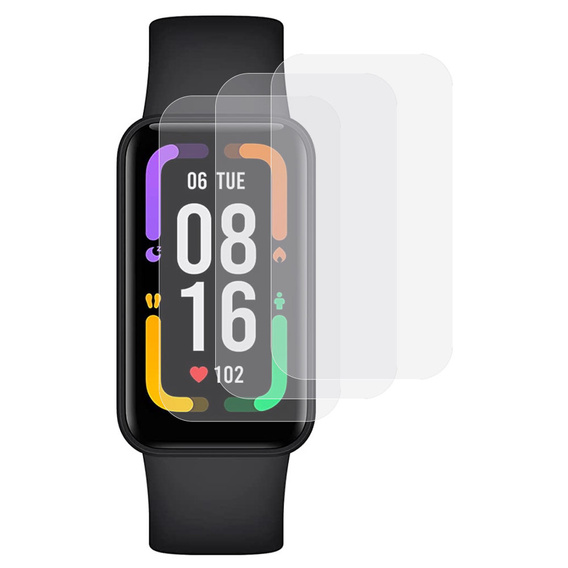 3x Folia Hydrożelowa ERBORD do Xiaomi Redmi Smart Band Pro