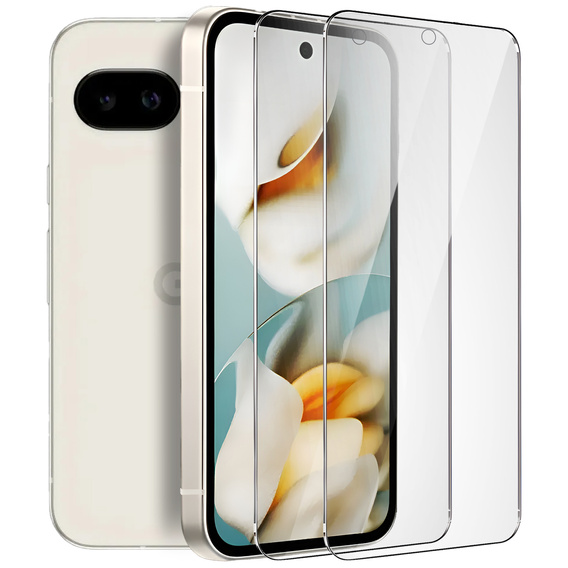 2x Szkło Hartowane ERBORD 9H Hard Glass do Google Pixel 9A – codzienna ochrona w eleganckim wydaniu