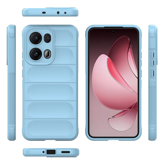 Etui do Oppo Reno 13 Pro, Gaming Shockproof, niebieskie