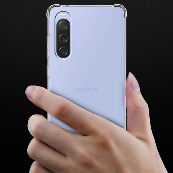 Etui do Sony Xperia 10 V, Dropproof, Przezroczyste