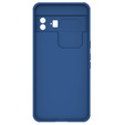 Etui do Google Pixel 8 Pro, pancerne Nillkin, CamShield Pro, Niebieskie