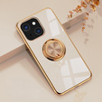 Etui do iPhone 13 mini, Electro Ring, jasnoróżowe