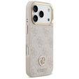 Etui GUESS 4G Strass Logo z paskiem, MagSafe do iPhone 17 Pro