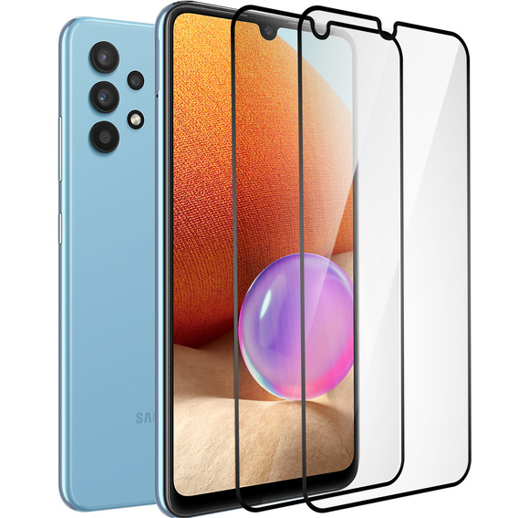 2x Szkło Hybrydowe Ceramic ERBORD do Samsung Galaxy A32 5G