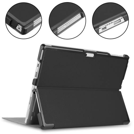 Etui do Microsoft Surface Pro 7/6/5/4, Czarne