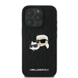 Etui Karl Lagerfeld Hardcase Monogram Karl & Choupette Head Pin do iPhone 16 Pro
