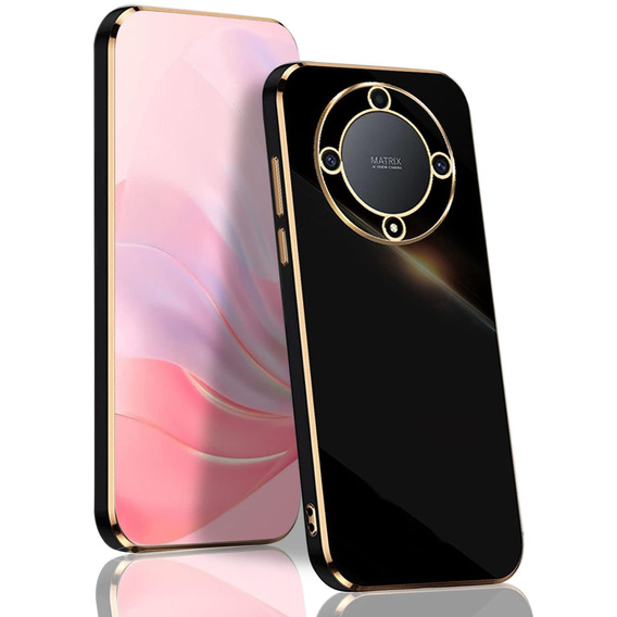 Etui do Honor Magic 5 Lite, Glamour CamShield, czarne