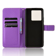Etui z klapką do Xiaomi 13T / 13T Pro / Redmi K60 Ultra, Smart Magnet, fioletowe